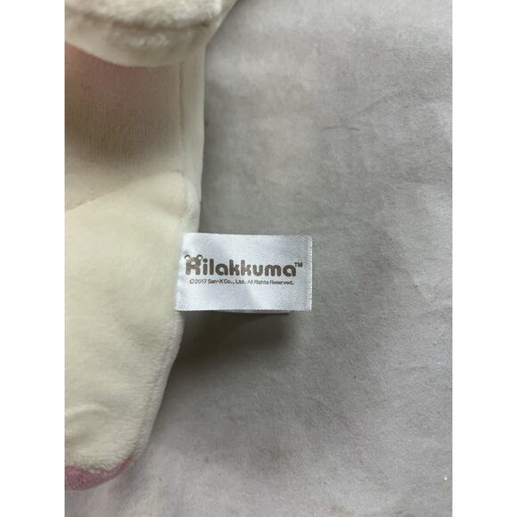 San-X Rilakkuma Korilakkuma Soft Stuffed Bear in Sleeping Bag Pink Kawaii - Picture 8 of 9